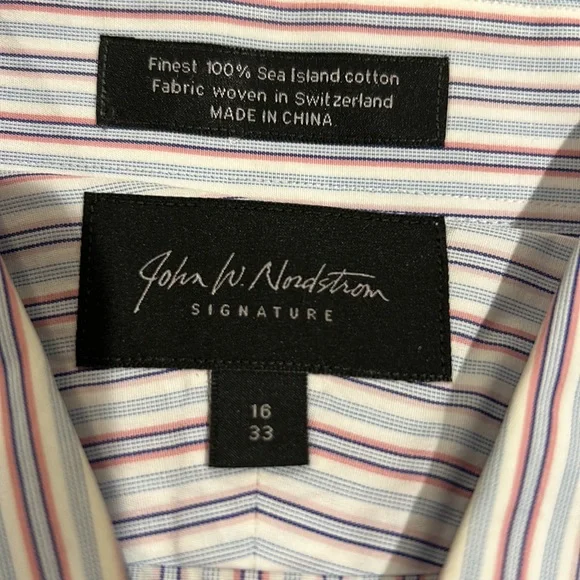 John Nordstrom French cuff dress shirt - Picture 2 of 4